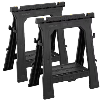 Lot de 2 Tréteaux pliables haute capacité - STANLEY - STST1-70713