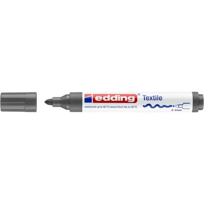 Marqueur pour textiles 4500 gris 2-3 mm - EDDING