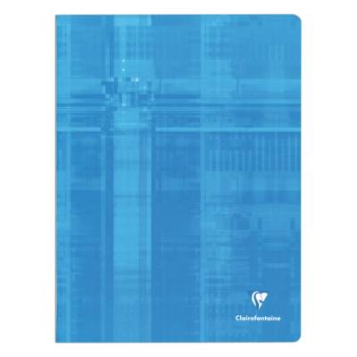 Cahier piqué 24x32cm 48p 90G séyès Couverture vernie Aléatoire - CLAIREFONTAINE