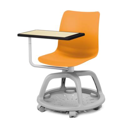 Siège COLLEGE avec tablette base panier 5 - Table - Mobilier scolaire