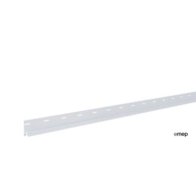 Profilé de départ bardage PVC pose horizontale chêne miel - 14 x 35 mm 4m - Gedimat - MEP