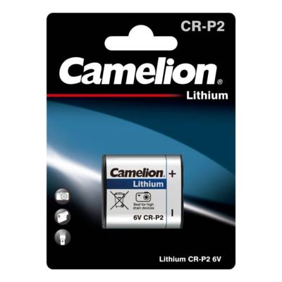 Pile Photo lithium CR-P2 6 volts