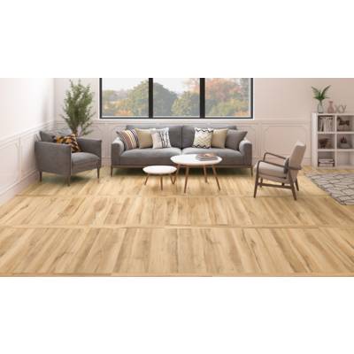 Carrelage sol intérieur BLAZE - 15 x 90 cm ép.8,5mm - Gedimat - STN