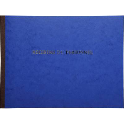 Registre du personnel 24x32 cm 40 pages + garde