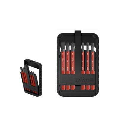 Jeu d'embouts slim electric - Coffret de 6 embouts Power Slim - 6 pans - WIHA - 45804 - Maxoutil