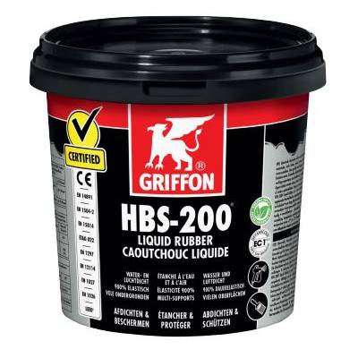 Caoutchouc liquide HBS-200 pour étanchéité GRIFFON pot 1L - 6308866 - Maxoutil