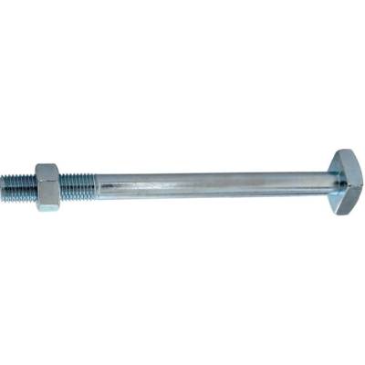 Boulon de charpente tête carrée écrou hexagonal acier zingué 4 pans - Gedimat - VYNEX