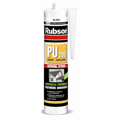 Mastic PU 200 joint collage blanc - cartouche de 280ml - Gedimat - RUBSON