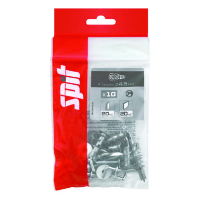 Cheville autoforeuse Zamak+gonds - sachet de 10 pièces - Gedimat