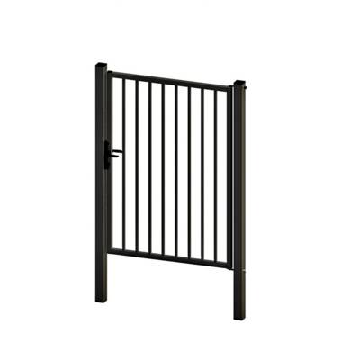 Portillon ESSENTIEL barreaudé gris anthracite brillant - Gedimat