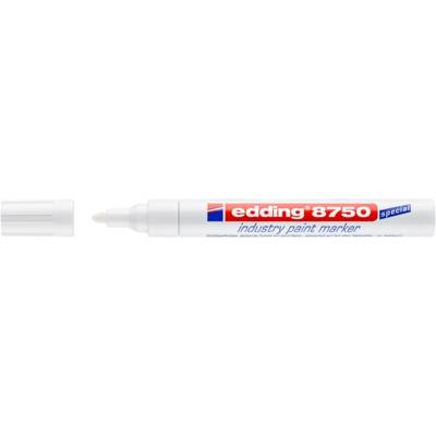 Marqueur Peinture 8750 Spécial Industrie Blanc 2-4 mm - EDDING