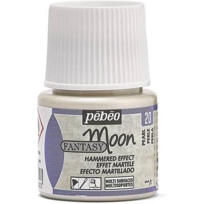 Flacon 45ml Peinture Fantasy Moon à effet martelé PERLE