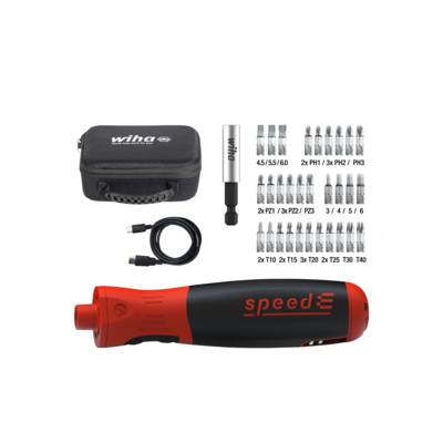 Tournevis à assistance électrique - E-tournevis speedE PocketDrive - WIHA - 45791 - Maxoutil