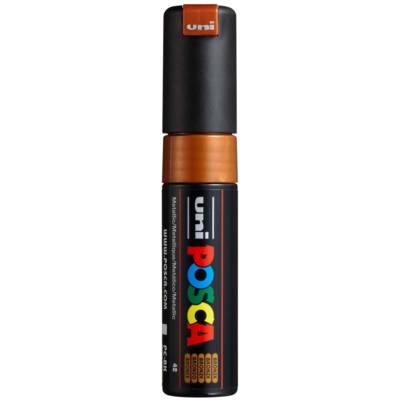 Marqueur pointe large biseautée pc8k 8mm bronze