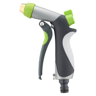 Pistolet d'arrosage automatique à jet réglable en métal/soft grip - Gedimat - NOYON ET THIEBAULT