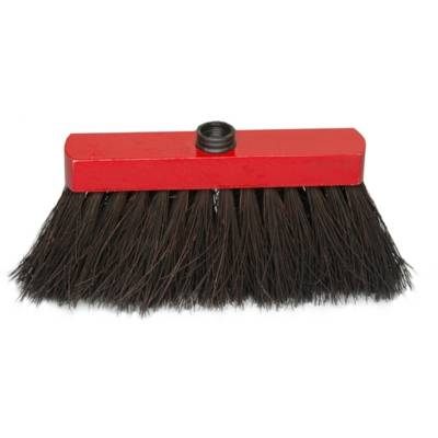 Balai Miquet bassine Piassava rouge noir MERCIER - 846 - MERCIER OUTILS ET MANCHES