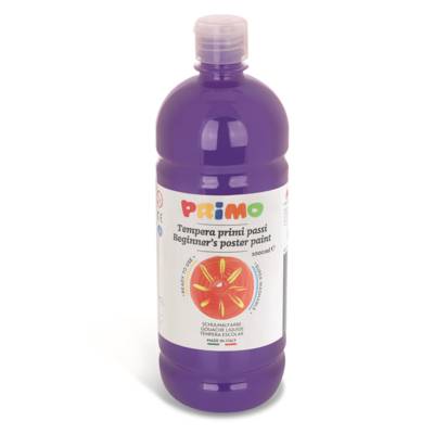 Gouache Ready-Mix Premier Pas 1000 ml Flacon avec Bouchon Flux Control violet 400 - PRIMO