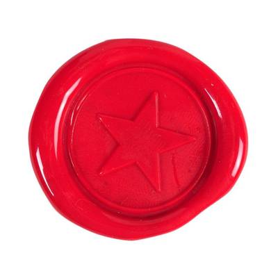 Pastille laiton pour sceau sur broche Étoile