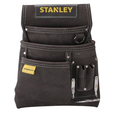 Porte-outils et porte-marteau cuir simple STANLEY - STST1-80114 - Maxoutil