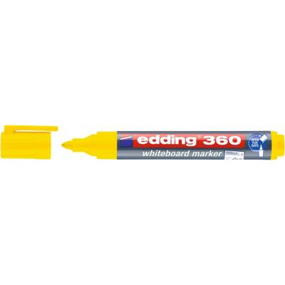 Marqueur pour Tableaux blancs 360 Jaune Pointe Ronde 1,5-3 mm