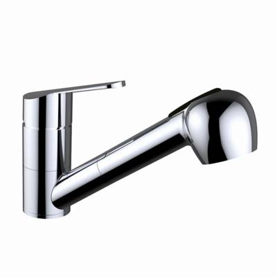 Robinet mitigeur CLEVER pour évier en laiton avec bec horizontal extractible à 2 fonctions - 61488