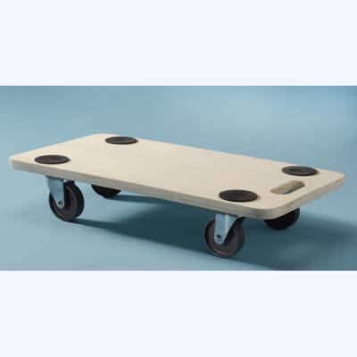 Plateau rouleur en bois 35x60cm ép.16mm - Gedimat - MOTTEZ