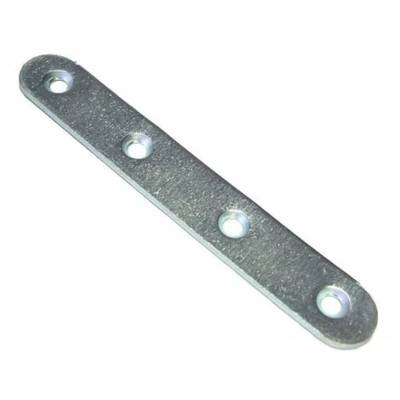 Patte d'assemblage bouts ronds acier inox 60 mm - lot de 4 pièces - Gedimat - NORAIL