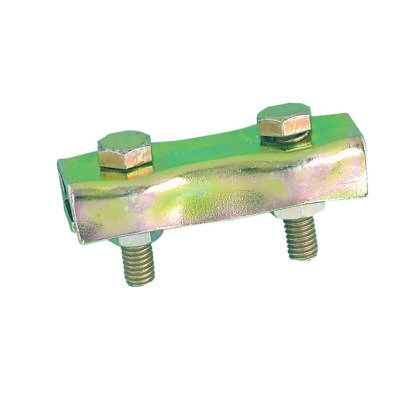 Serre câble plat 2 boulons acier zingué pour câble D6mm - Gedimat - CHAPUIS