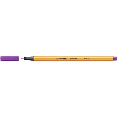 Stylo-Feutre POINT 88 Pointe Fine 0,4 mm Lilas - STABILO