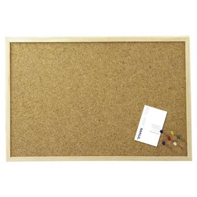 Tableau liège cadre bois 30 x 40 cm Bois