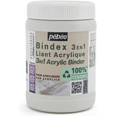 Liant Acrylique Bindex 3en1 Pébéo Studio Green 225 ml