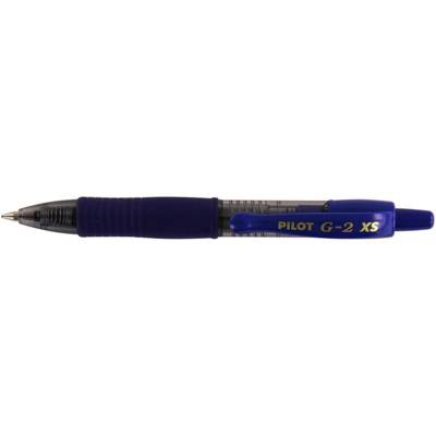 Mini Stylo roller Encre gel G2 XS7 PIXIE Tracé 0,4 mm (Bille 0,7mm) Bleu - Pilot