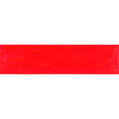 Carrelage pour mur intérieur SLASH Décor 1 Rouge 7,5x30cm - Gedimat - IMOLA