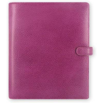 Agenda organiseur "Finsbury" format A5 semaine sur 2 pages Framboise