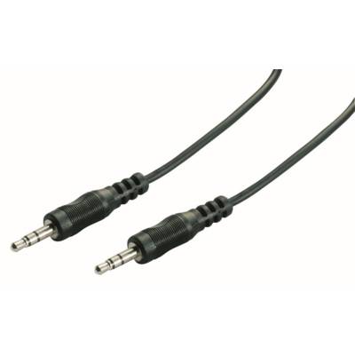 Cordon audio jack 3.5mm mâle/mâle - 1,2m - Gedimat - FPE