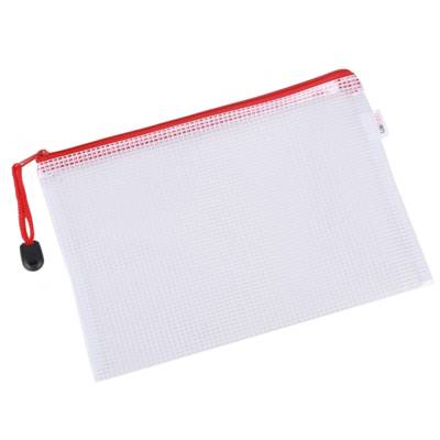 Pochette zippée PVC A5 0.23mm coloris aléatoire