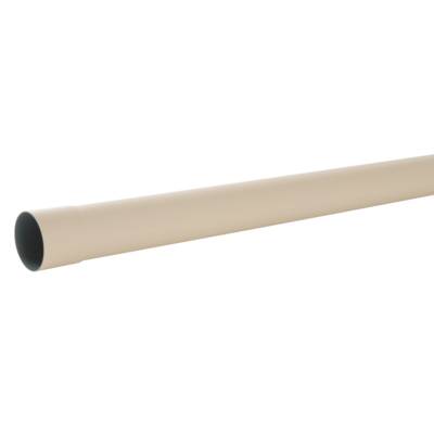 Tube de descente extrudé PVC prémanchonné sable - Gedimat - NICOLL