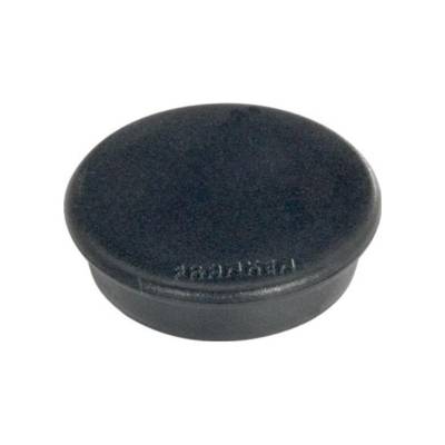 Paquet de 10 Aimants ronds 13 mm Noir