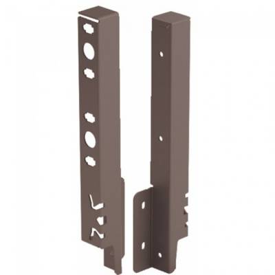 Set raccord HETTICH ArciTech pour paroi arrière Anthracite - 218 mm - 9150505 - HETTICH FRANCE