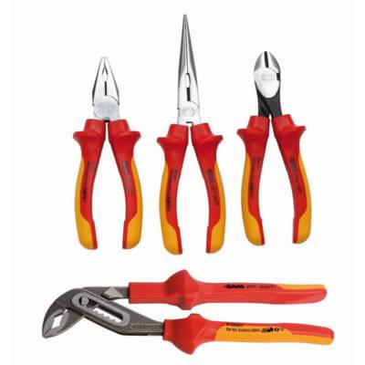 Jeu de 4 pinces isolees 1000v SAM - 201J4TI - Maxoutil