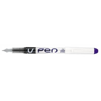 Stylo Plume Jetable V-Pen Effaçable Pointe moyenne Violet