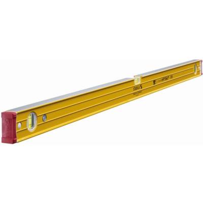 Niveau à bulle STABILA Type 96-2 fioles -  m 122cm  - Aimant aux terres rares - 15856 - Maxoutil