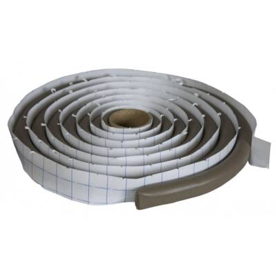 Cordon plastique section circulaire IGAS PROFILE D9,5mm - 5m - Gedimat