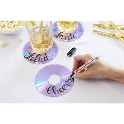 Marqueur cd-dvd-bd 8400 Etui de 4 Assorti 0,5-1 mm