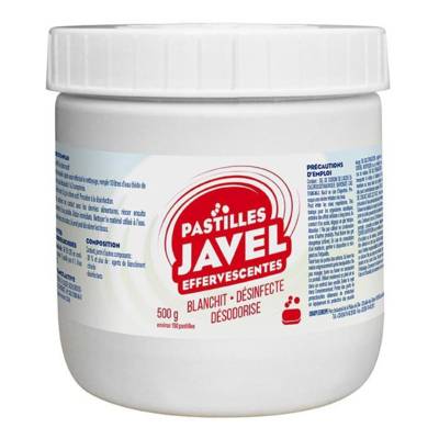 Boîte 500 g Javel pastilles effervescentes x150