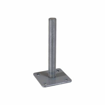 Support de fixation au sol invisible pour poteau - Gedimat