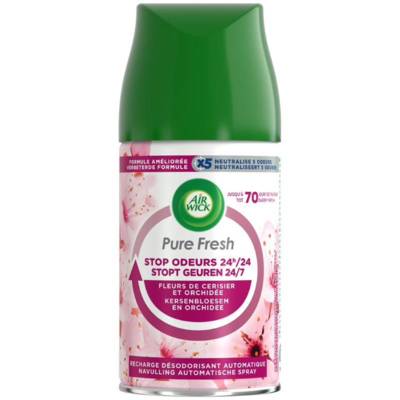 Recharge Freshmatic Pure Fresh Fleurs de Cerisier et Orchidée - 250 ml