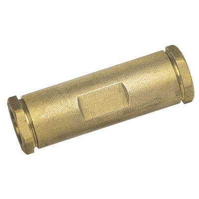 Manchon de réparation laiton brut pour tube polyéthylène diam.25mm long.105mm en vrac 1 pièce - Gedimat - BOUTTE