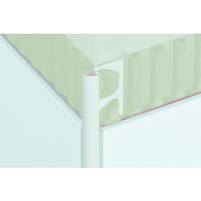 Profilé Schlüter-RONDEC-PRO PVC blanc brillant - Gedimat - SCHLUTER SYSTEMS