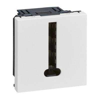 Prise tléphone T 2 modules Mosaïc - Gedimat - LEGRAND